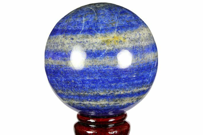 Polished Lapis Lazuli Sphere - Pakistan #149369